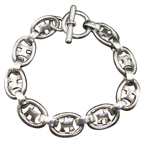 ebay bracelet hermes argent|Hermes Bracelet .